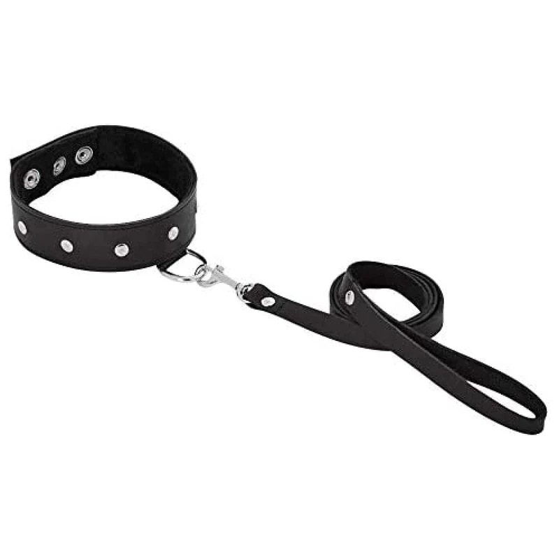 Sportsheets Restraint Leather Leash&Collar