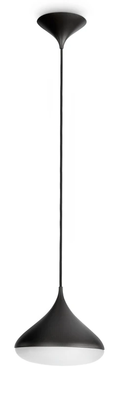 Philips Ecomoods Ceiling Pendant Black (Includes 1 x 15 Watts E27 Bulb)