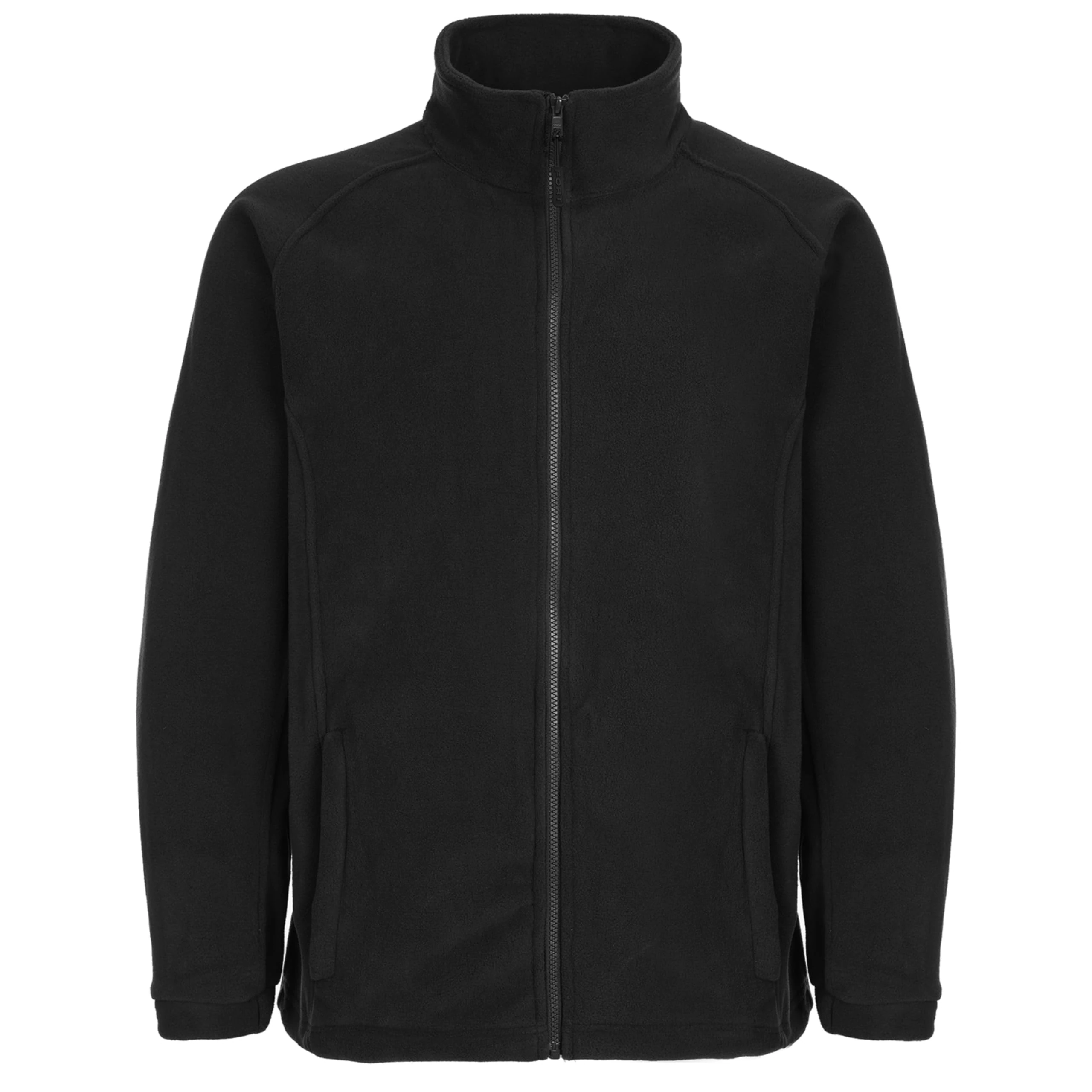 Fort Mens 205 Melrose Fleece Jacket, Black, M UK