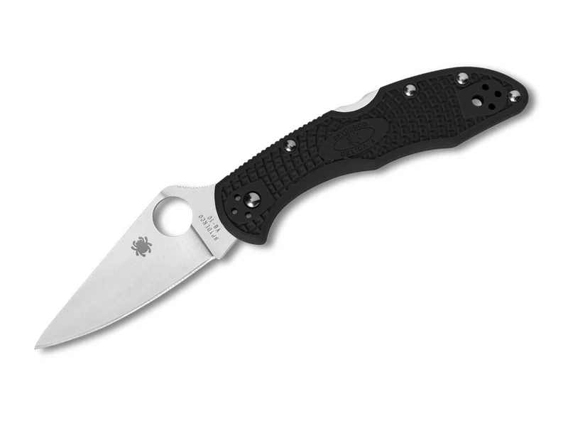 Spyderco C11FPBK Pocket knife Delica Light Black FRN Black M