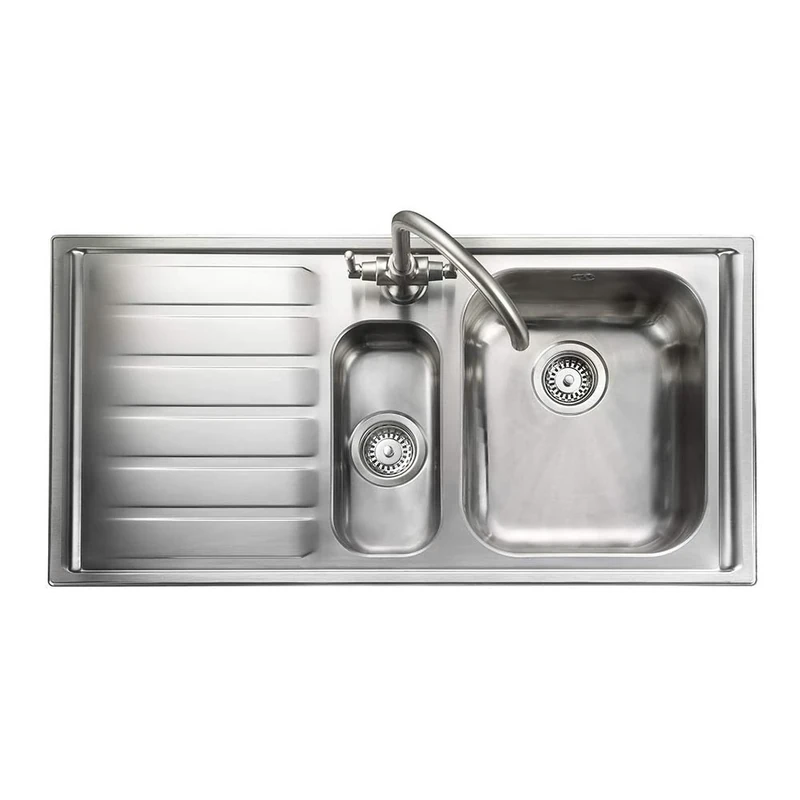 Rangemaster MN10102L/ Manhattan Manhatton Sink, Stainless
