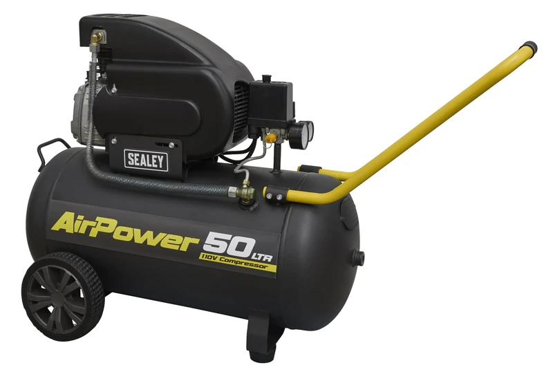 Sealey Sac5020E110V Compressor 50Ltr Direct Drive 2Hp 110V