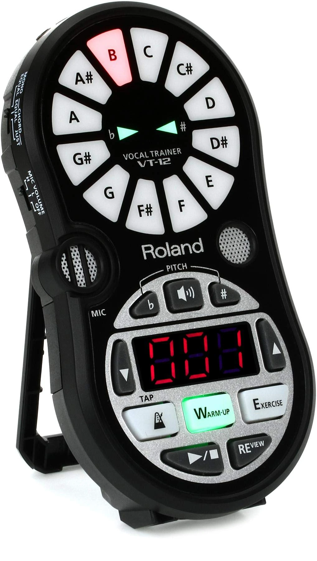 Roland Vt-12-Bk Vocal Trainer Pocket Vocal Coach
