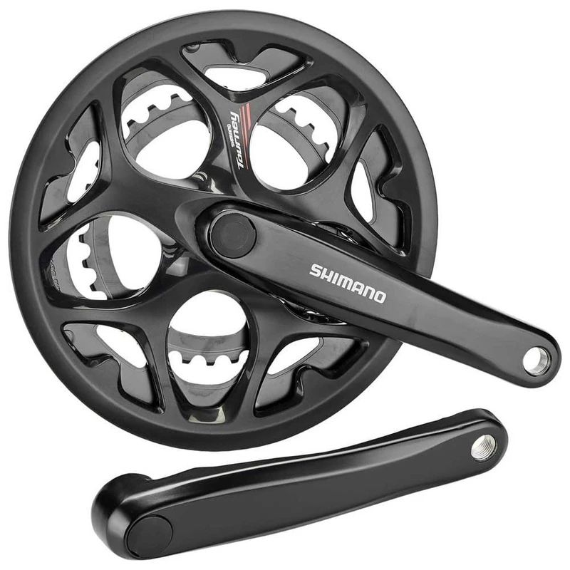 Shimano Unisex - Adult A070 Crankset, Black, One Size - Image 1