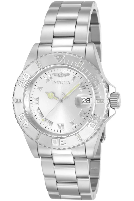 INVICTA Men's Analogue Quartz Watch with Stainless Steel Strap 12819