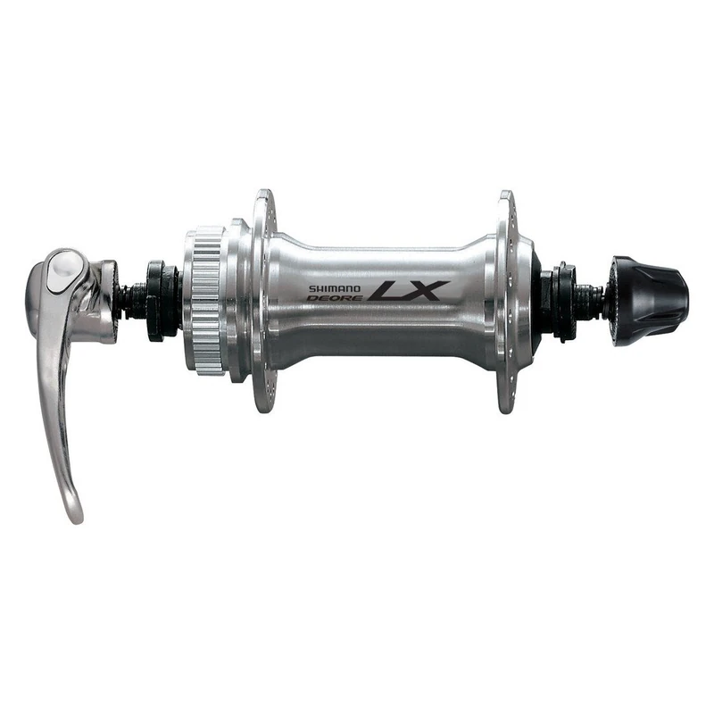 SHIMANO Unisex - Adult Deore LX Front Hub Silver 36 Hole - Image 1