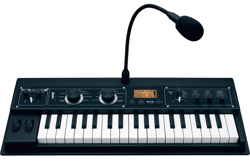 Korg - MICROKorg -XL-PLUS 37 Key Synthesizer/Vocoder - Black