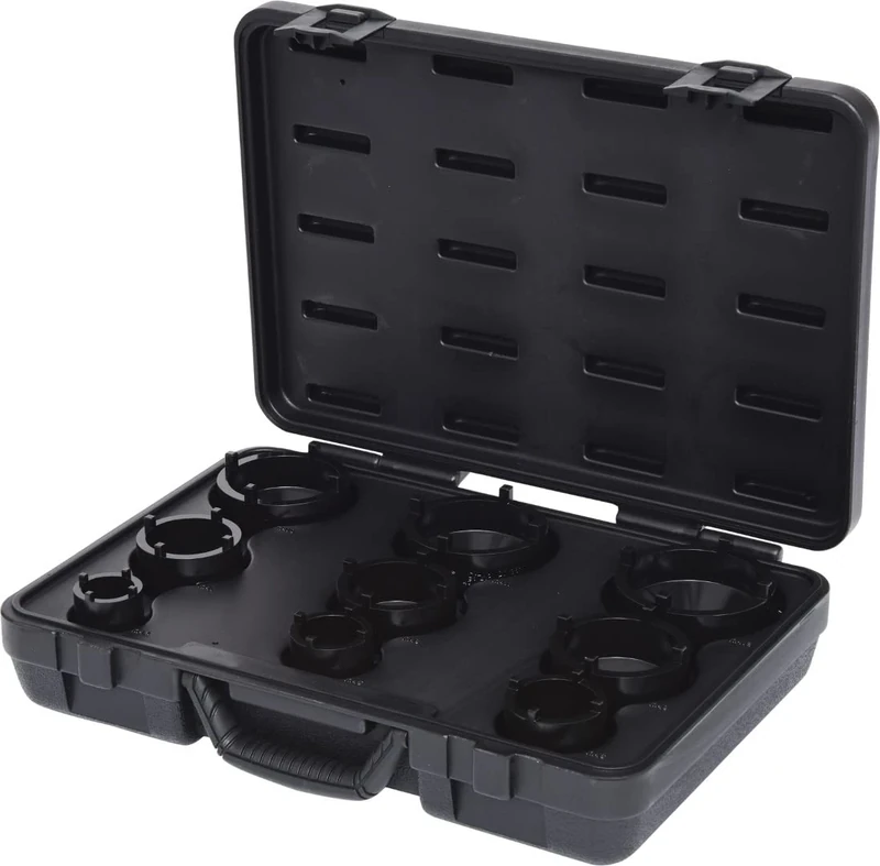 KS Tools 450.5000 Socket Set for Km Groove Nuts Studs Exterior 9 Pcs