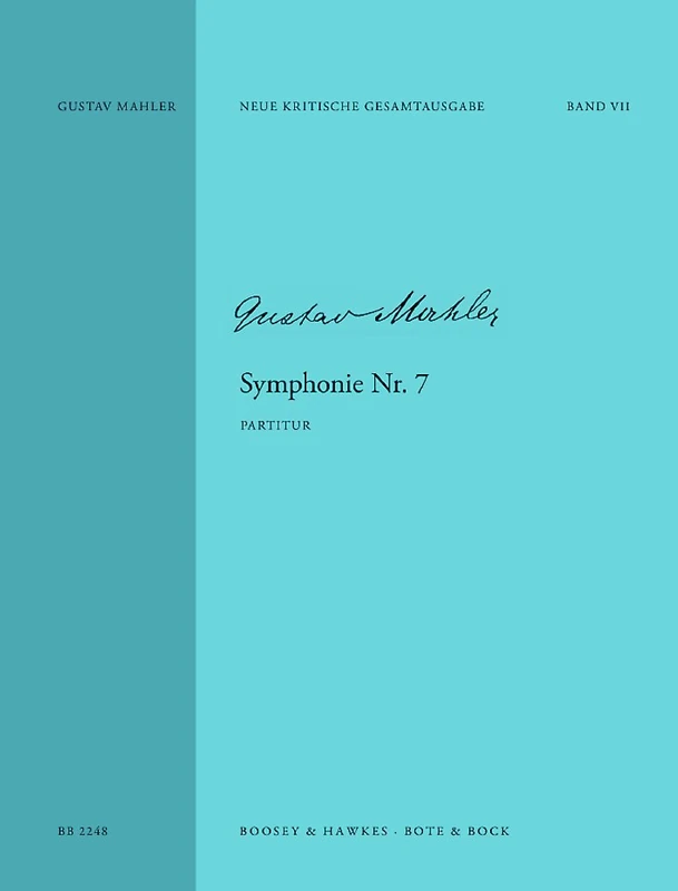 Symphony No. 7 E minor - New Critical Edition by The International Gustav Mahler Society - orchestra - score - ( BB 2248 )