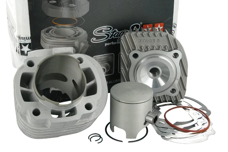 Stage6 cylinder kit sport 70cc 12 mm Gudgeon Pin EUROII MKII, China 2-stroke (for CPI/Keeway/Generic) AC