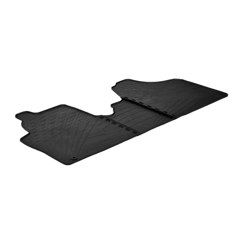 Tailored rubber mats - compatible for Citroen Jumpy (01/07>03/16) - Fiat Scudo (01/07>04/16) - Peugeot Expert (01/07>03/16)