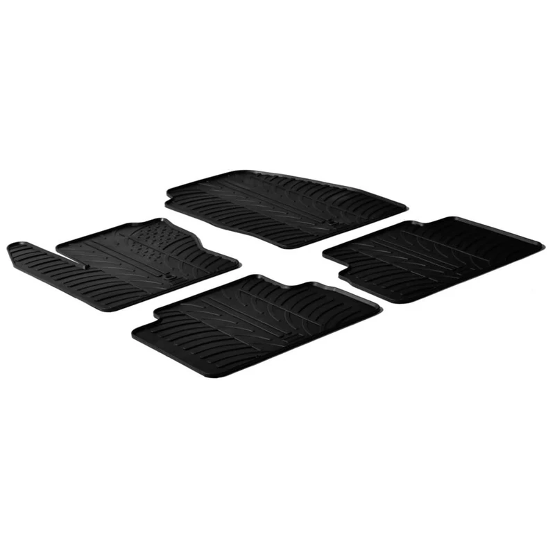Tailored rubber mats - compatible for Ford C-Max (11/10>03/15) - Ford C-Max 7 (11/10>03/15)