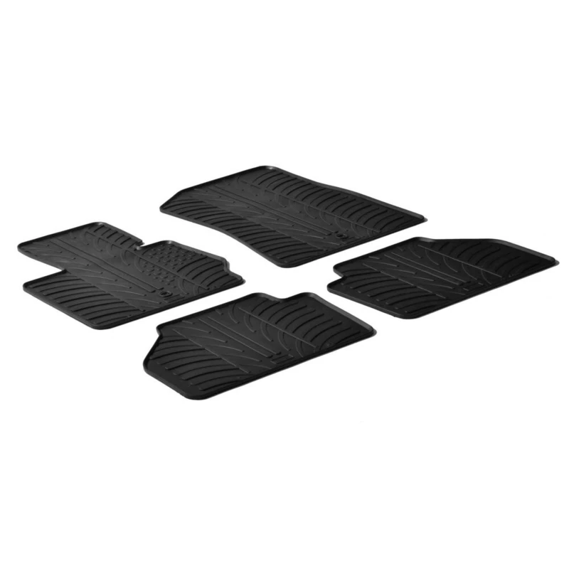 Tailored rubber mats - compatible for Bmw X3 (F25) (11/10>07/17)