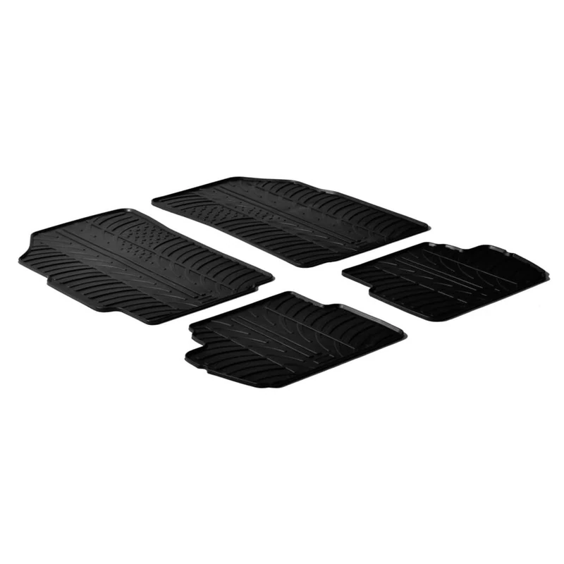 Tailored rubber mats - compatible for Chevrolet Spark (02/10>09/15)