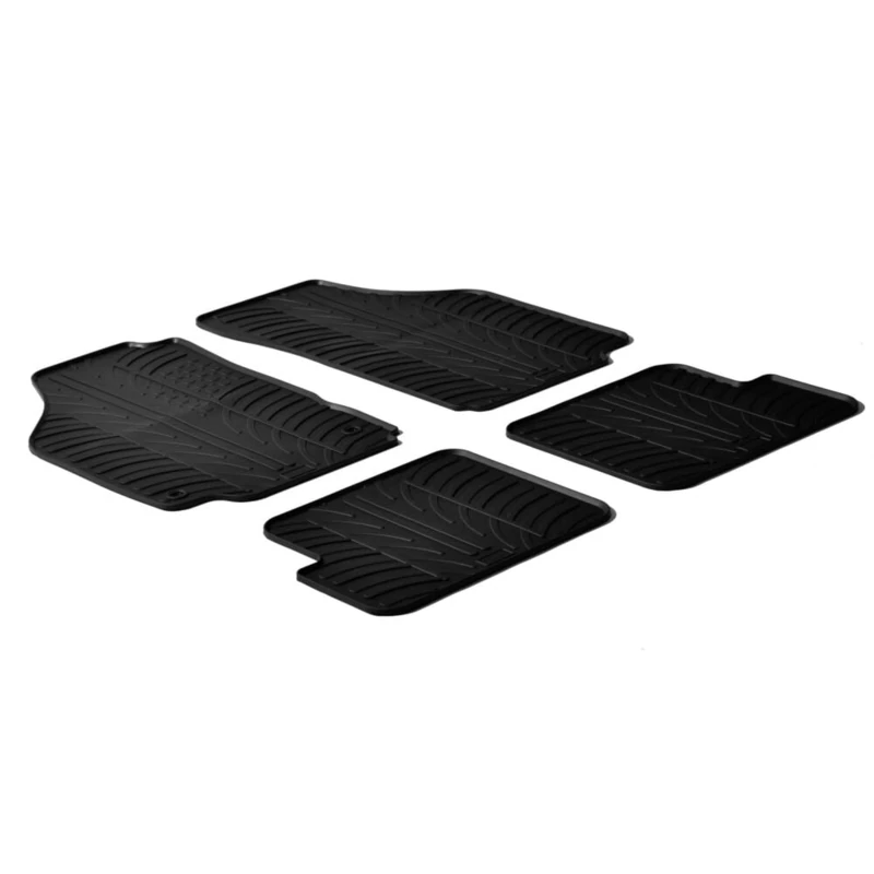 Tailored rubber mats - compatible for Lancia Ypsilon 3p (09/03>05/11) - Lancia Ypsilon Unyca 3p (06/11>12/13)