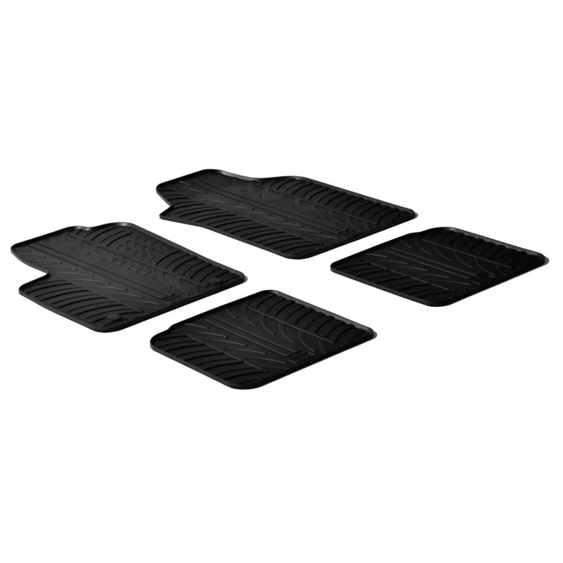 Tailored rubber mats - compatible for Lancia Ypsilon 5p (06/11>)