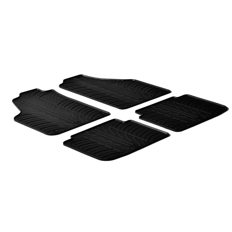 Tailored rubber mats - compatible for Fiat Idea (05/08>11/12) - Lancia Musa (10/07>12/13)