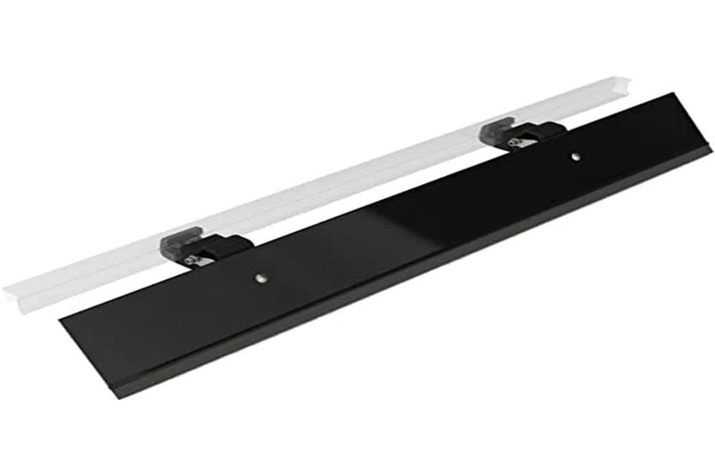 Lampa FIT FOR AERO KARGO DEFLECTOR - 110 CM NORDRIVE, Black Aluminium, Aerodynamic, In-Channel, Van