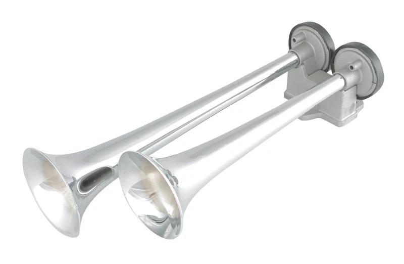 Lampa 98661 24V Two Tone Electropneumatic Trumpet, Silver