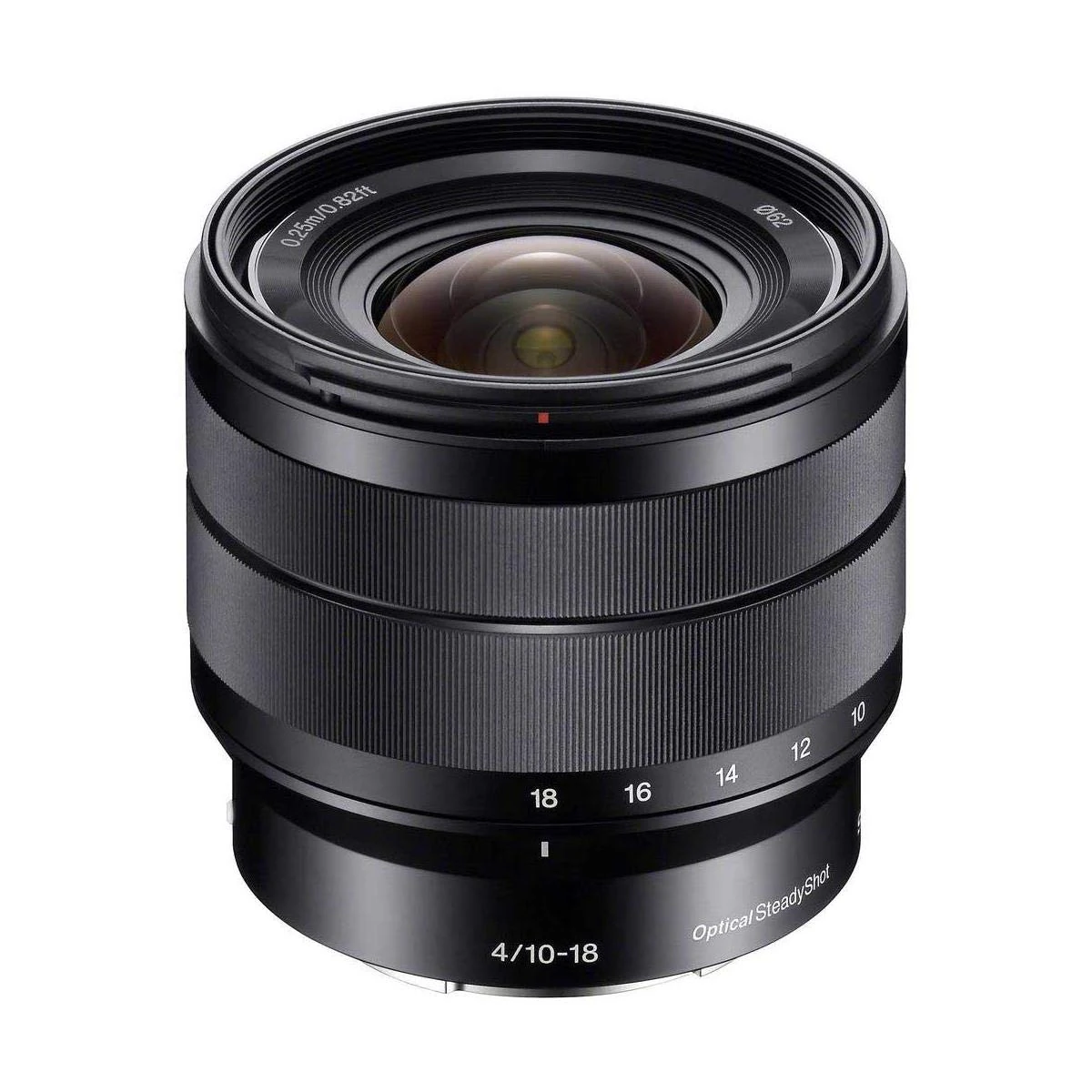Sony - E 10-18mm F4 OSS Wide-Angle Zoom Lens (SEL1018),Black