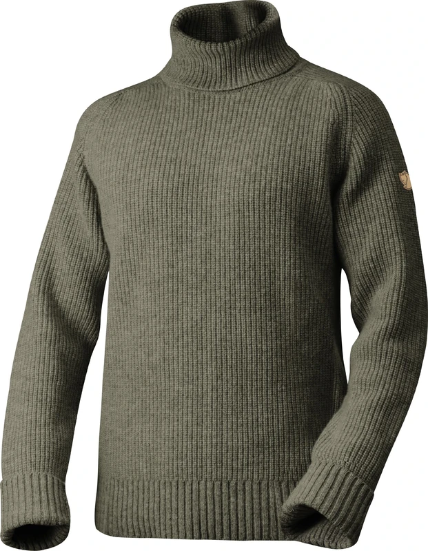 Fjällräven Polo No. 5 – Men's Knitted Pullover, Men, Polo No. 5, tarmac, L - Image 1