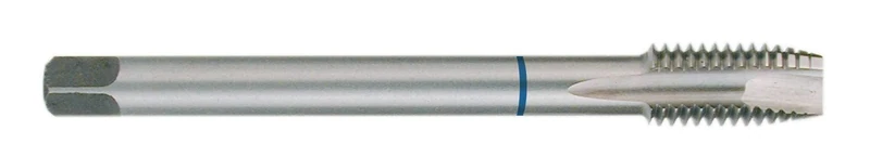Ruko HSS Machine Tap, DIN 376, Ground, Bright Finish, M30 x 3.50 mm Nominal Thread Size, 180.0 mm Length, R232300