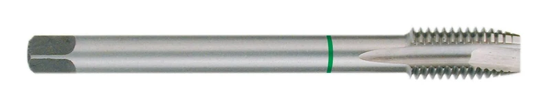 Ruko HSSE-Co 5 Machine Tap, DIN 376, Ground, Bright Finish, M30 x 3.50 mm Nominal Thread Size, 180.0 mm Length, R232300E