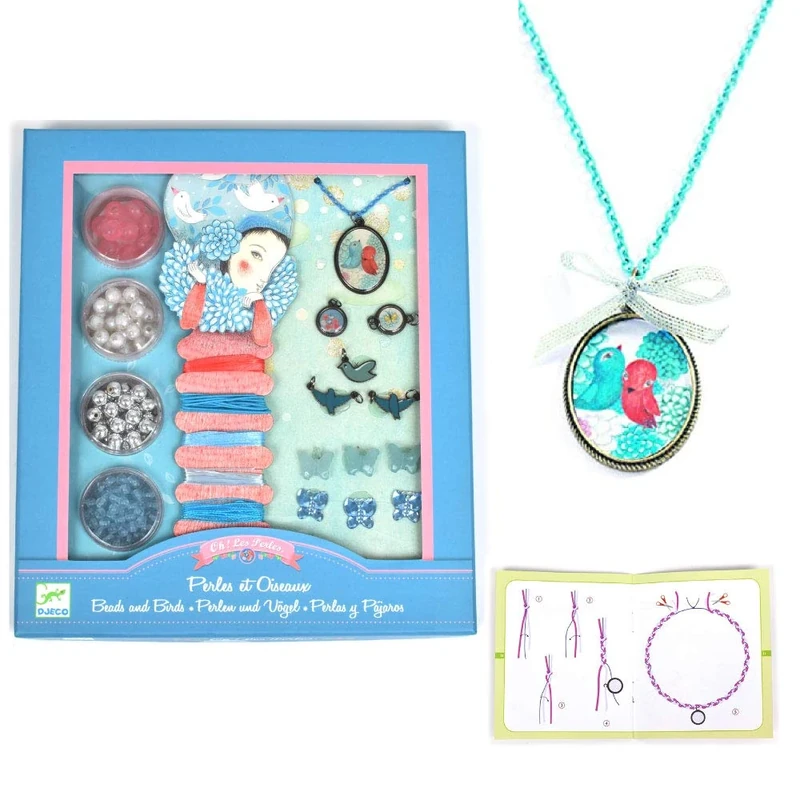 Djeco - Beads and birds * - Image 1