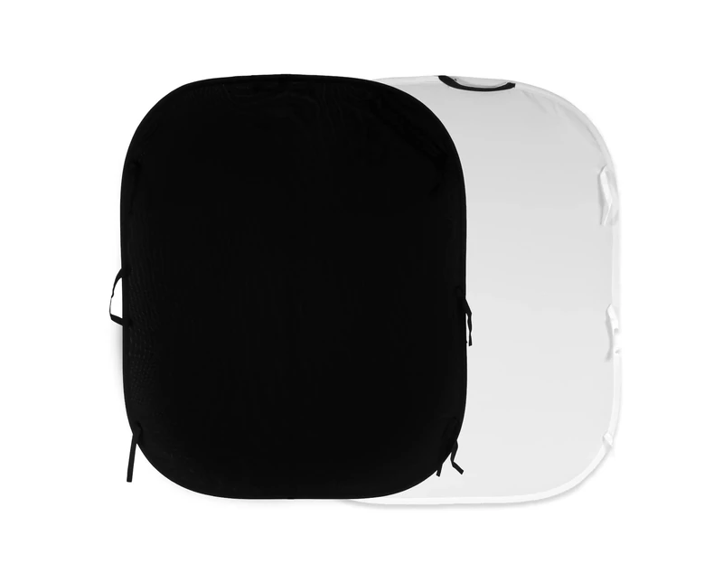 Manfrotto LL LB5921 1.8x2.15m Plain Collapsible Reversible Background - Black/White