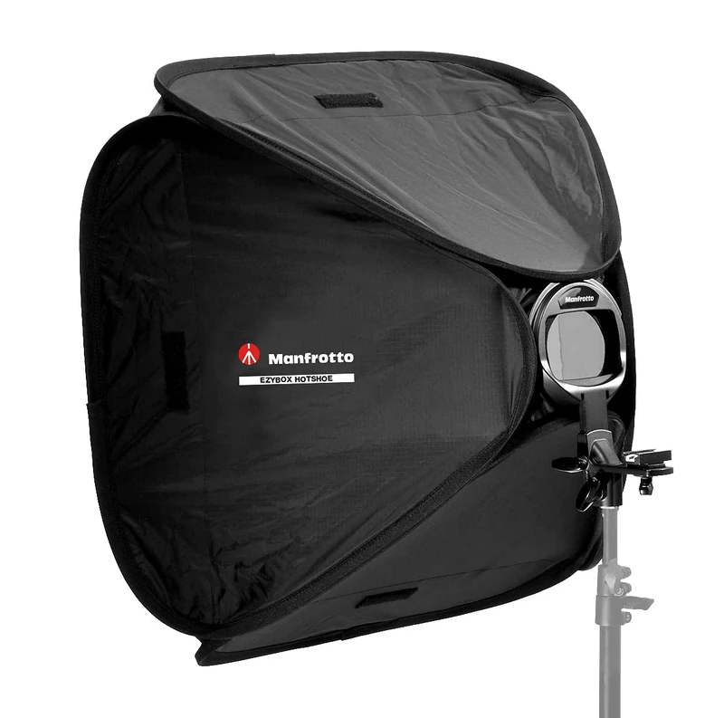 Lastolite 76x76cm Ezybox Hotshoe Softbox with Bracket