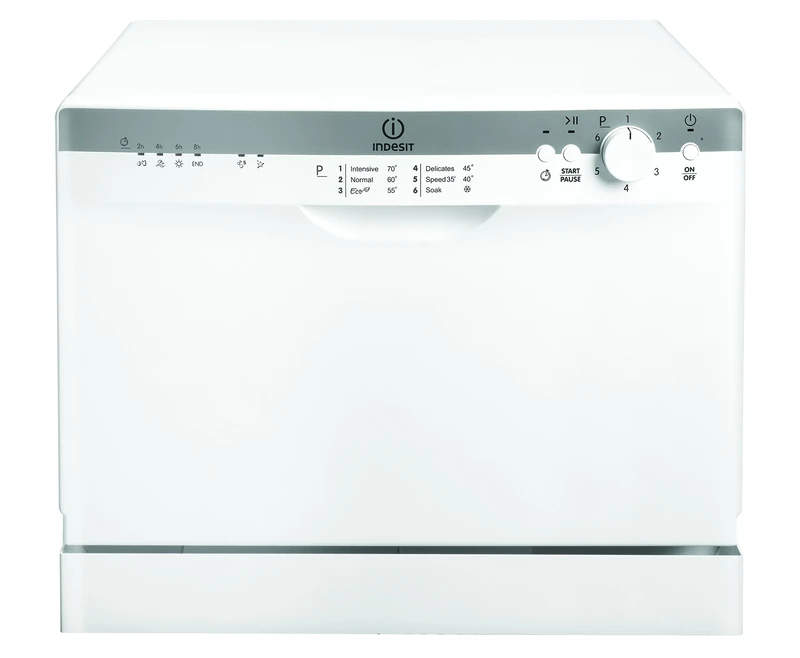 INDESIT DISH-WASHERS Compact 6 Place Set A LED