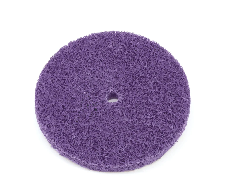 Scotch-Brite HS Blend and Finish Disc, Aluminum Oxide, 6" Diameter, Medium Grit (Pack of 100)
