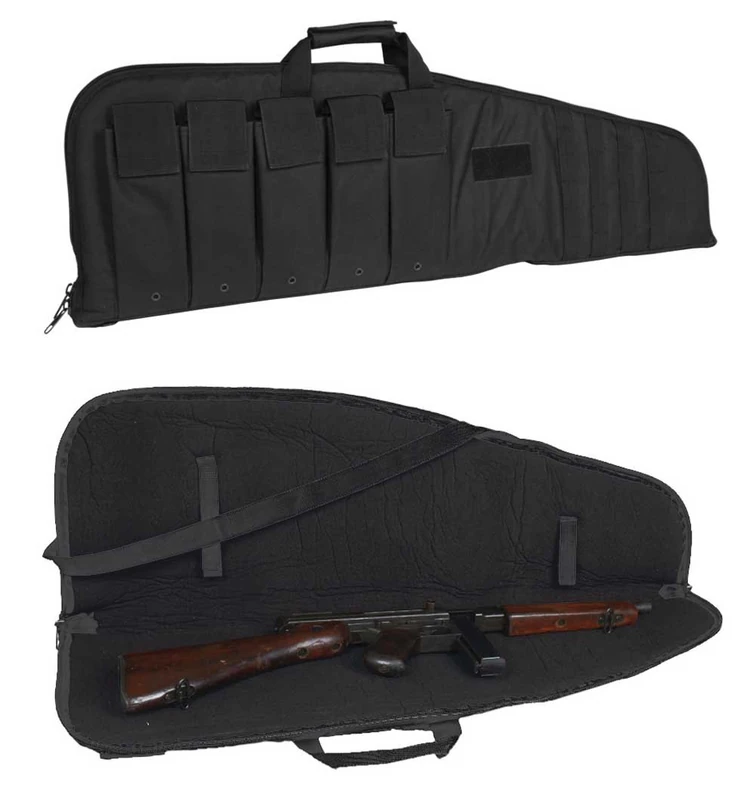Mil-Tec Rifle Case with Strap Black 100 cm