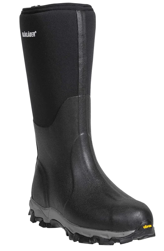 Blakläder 24270000990037 Size 37 Neoprene Boots - Black - Image 1