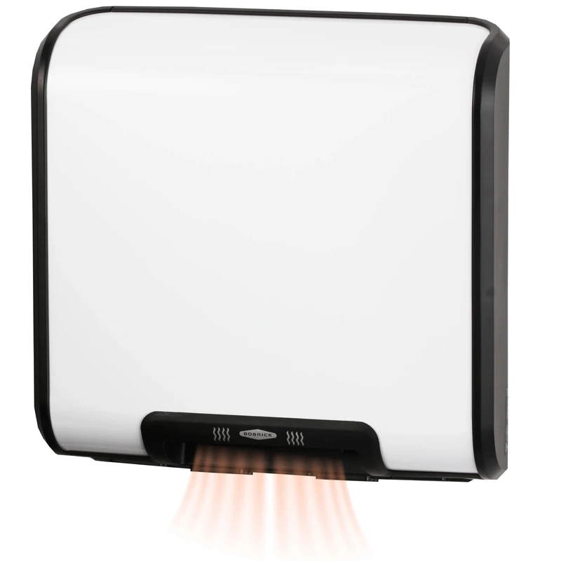 Bobrick Trimline White Commercial Hand Dryer