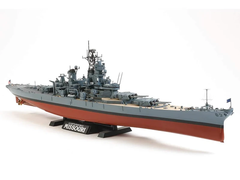 TAMIYA, 300078029-1:350 US Battleship BB-63 Missouri ('91), TM78029