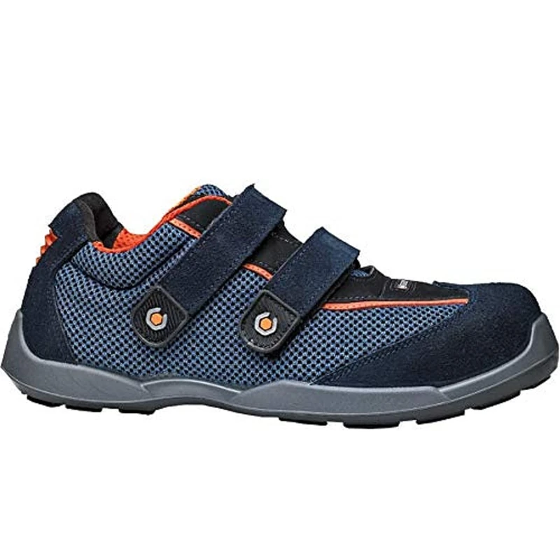Base Protection B0620 Rally S3 Low Safety Shoe Blue/Orange, 45 - Image 1