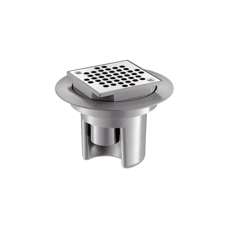 Delabie Floor Siphon Adjustable Height 100 x 100 mm