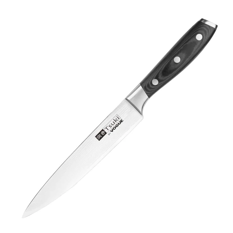 Vogue 11931 Tsuki Series 7 Carving Knife - 8", Silver