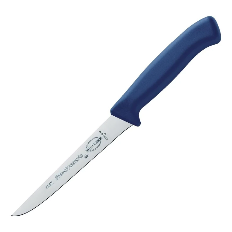 Dick Knives DL351 Pro-Dynamic HACCP Boning/Fillet Knife, Red