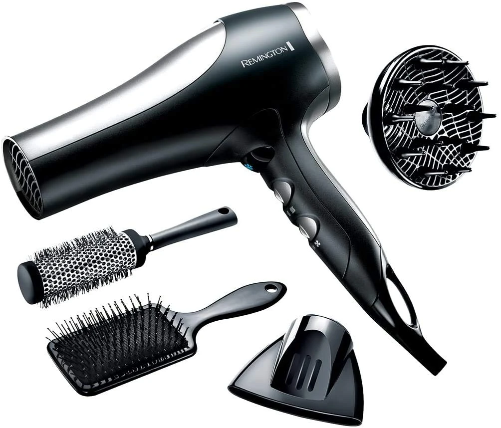 Remington D5017 2100Watts Pro Dryer Set 3 Heat/2 Speed Settings