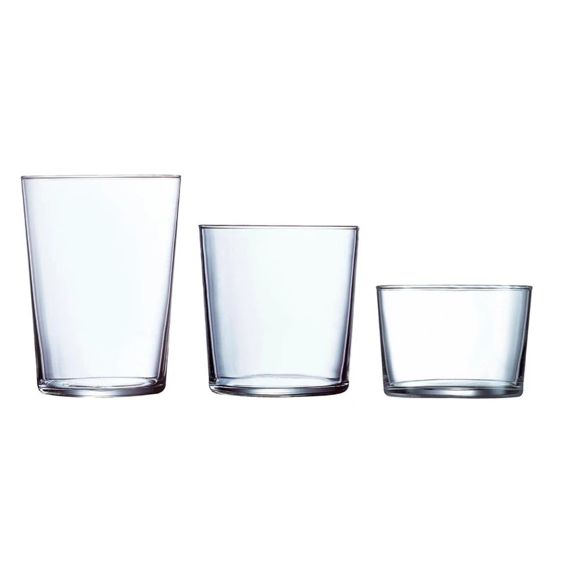 Luminarc Set of 18 Glasses, Gorbea model.