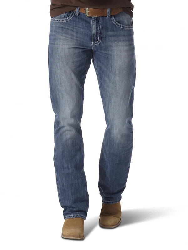Wrangler Men's 20 Vintage Bootcut Jeans, Light Blue, 32W / 32L