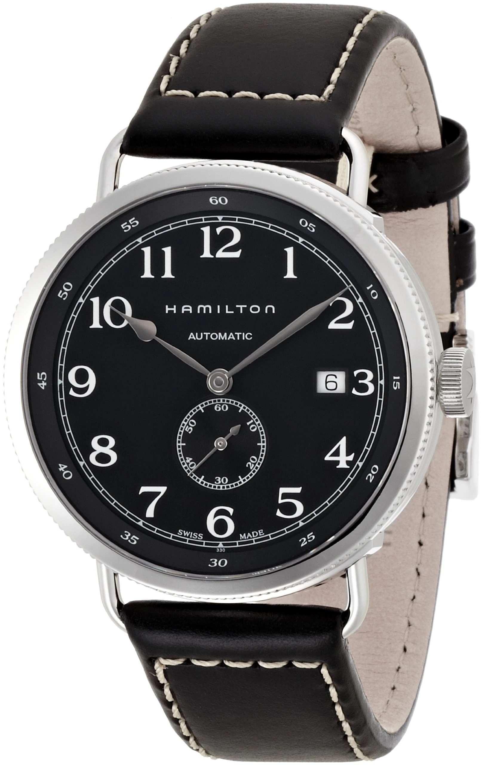 Hamilton Men's Khaki Pioneer AUTO 40MM Leather Band Automatic Watch H78415733