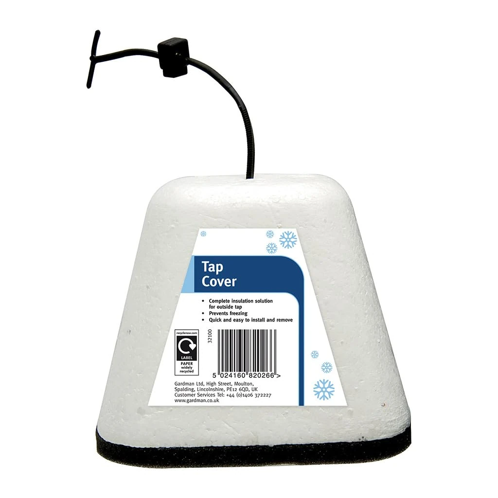 Flopro 32100 Outdoor Tap Cover, White