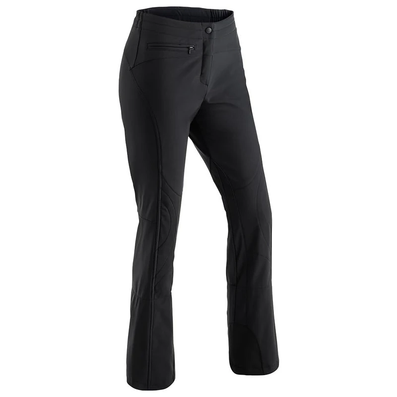 Maier Sports Marie, Close-fitting women's ski pants, Water-repellent softshell snow pants, Stretch material and adjustable waistband, PFC-free, Stormprotec technology