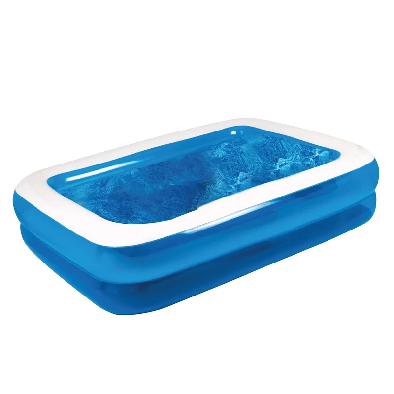 Benross Inflatable Family Paddling & Swimming Pool/Easy Setup & Drainage / 780 Litre Capacity/Durable Air-Filled Sidewalls/Simple Safe Filtration/Blue Colour