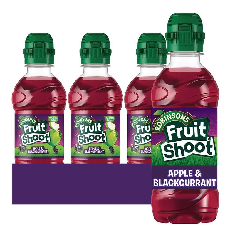 Fruit Shoot Fruit Juice, No Added Sugar, Apple & Blackcurrant, 275 ml, Pack of 24