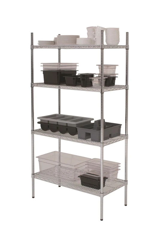 Genware NEV-222-6018 4 Tier Rack, 60" x 18" x 72"