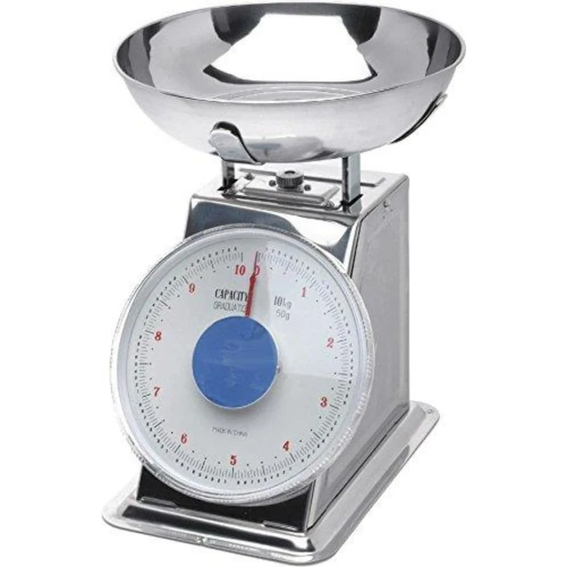 Genware NEV-SD10 Analogue Scales 10 kg Graduated in 50 g